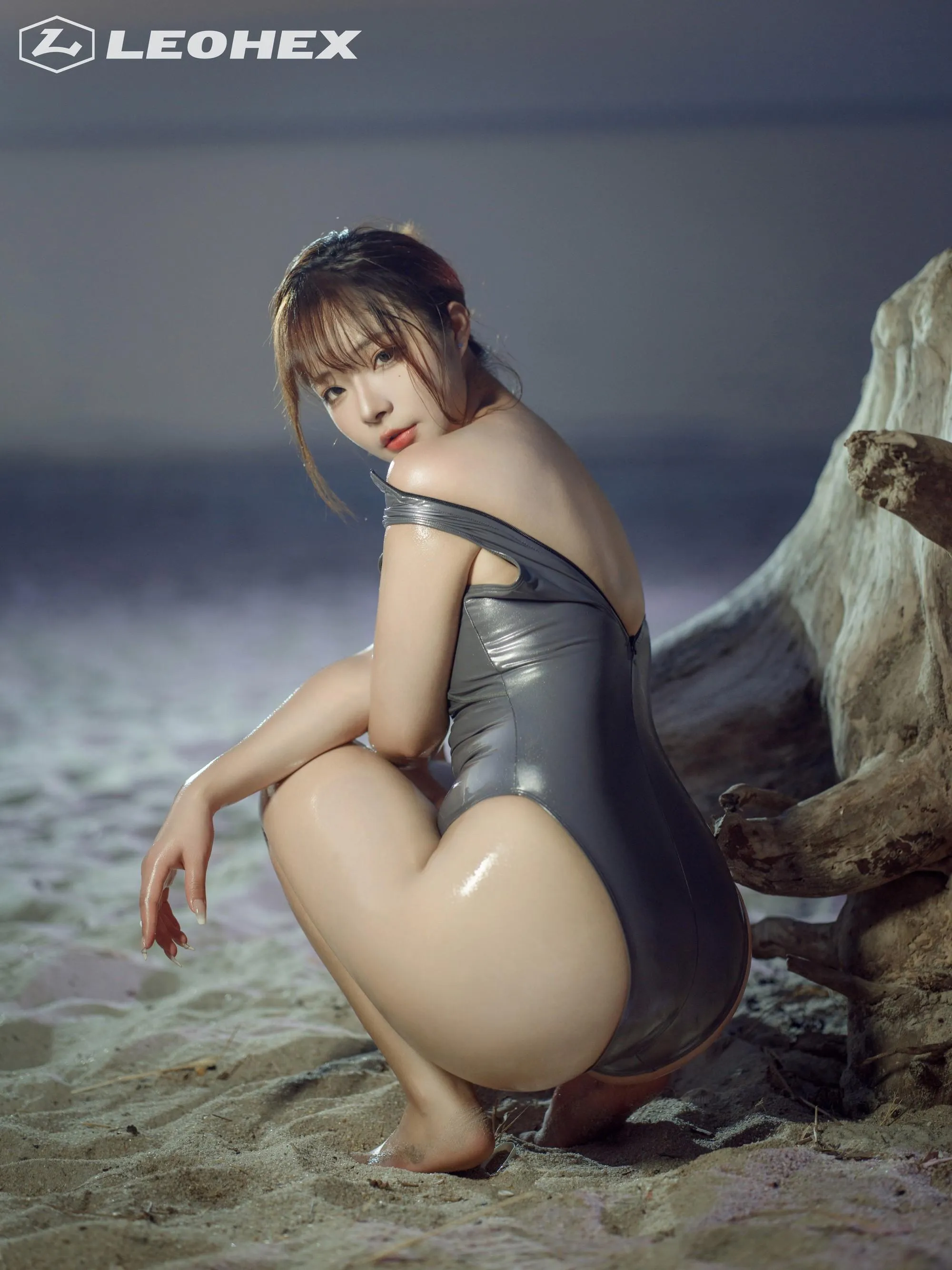 Kokuhui – NO.054 2024-04月Leohex油光泳装 [20P]插图9